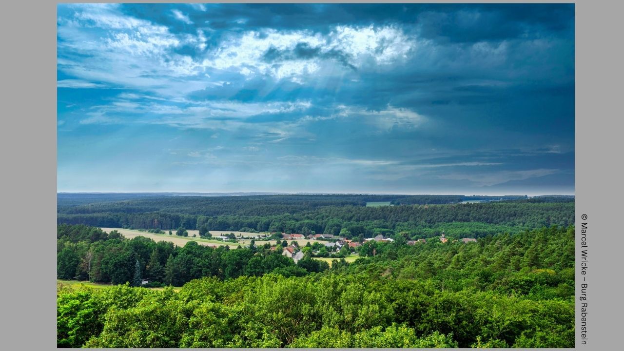 Blick von der Burg Rabenstein