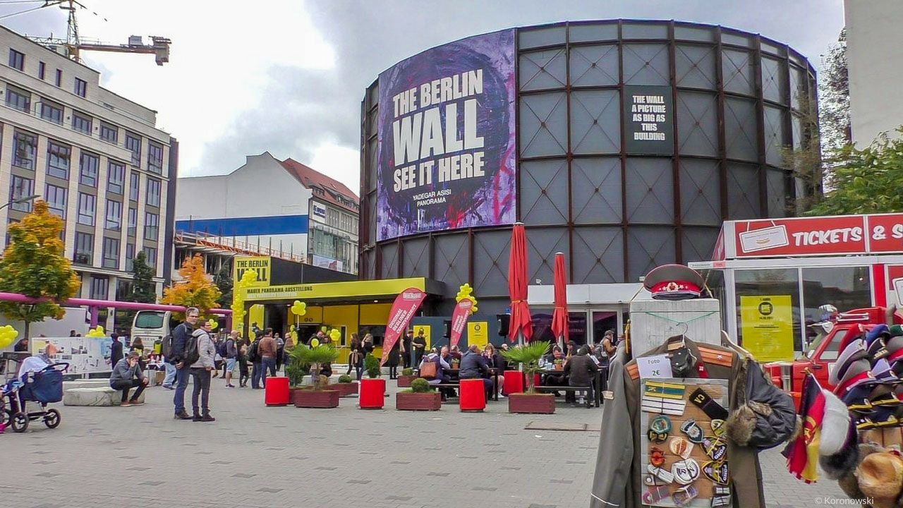 Die Mauer asisi Panorama Berlin