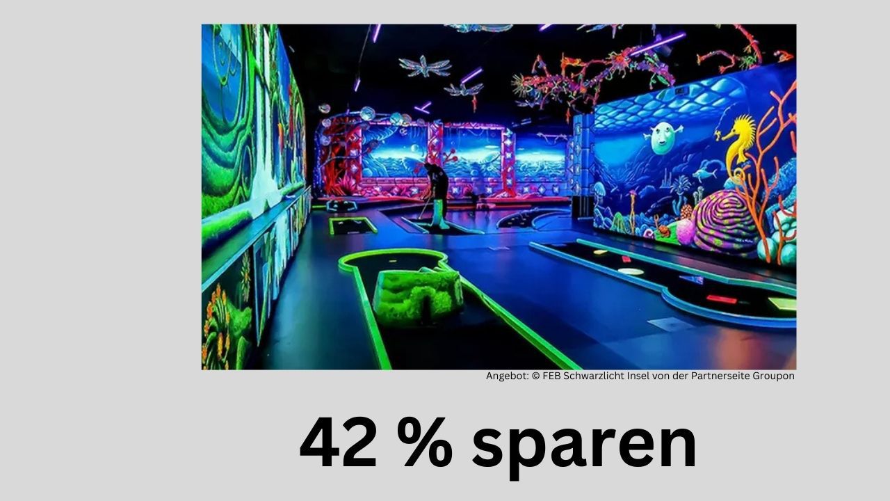 Schwarzlicht Insel Berlin