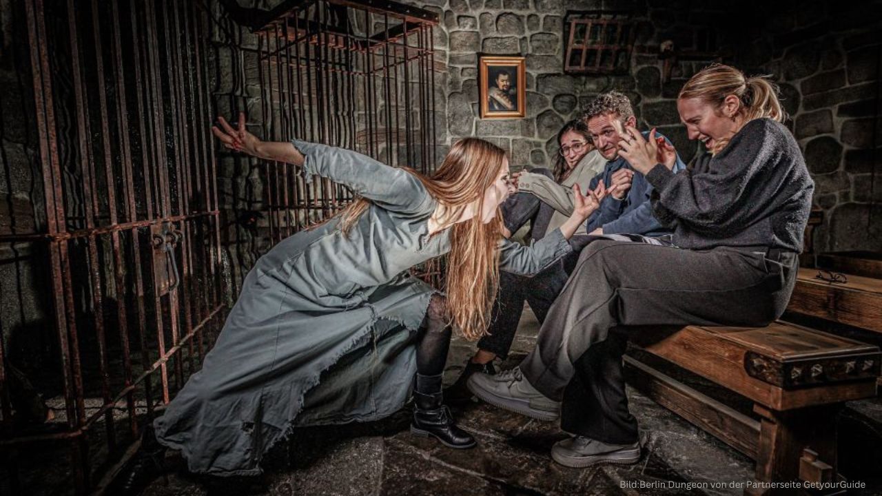 Besuchen Sie das Dungeon in Berlin.