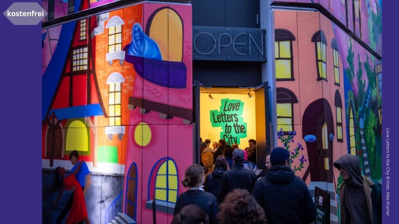 Love Letters to the City im Museum Urban Nation in Berlin