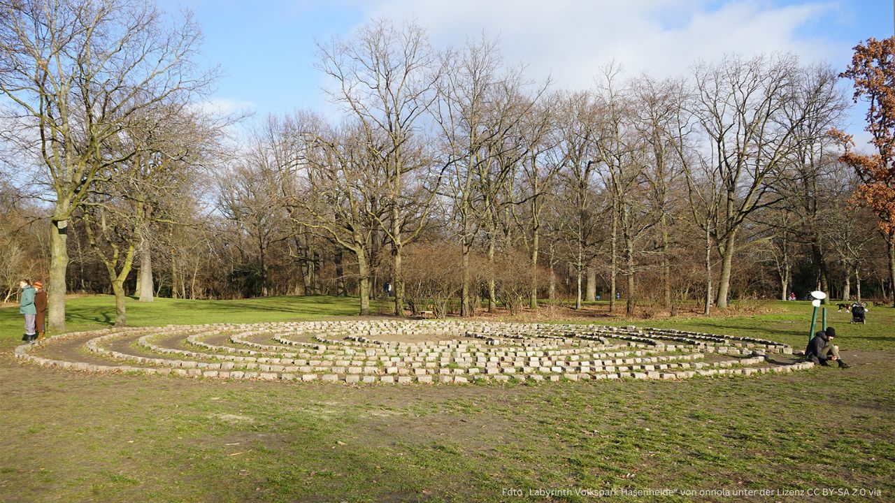 Volkspark Hasenheide in Berlin