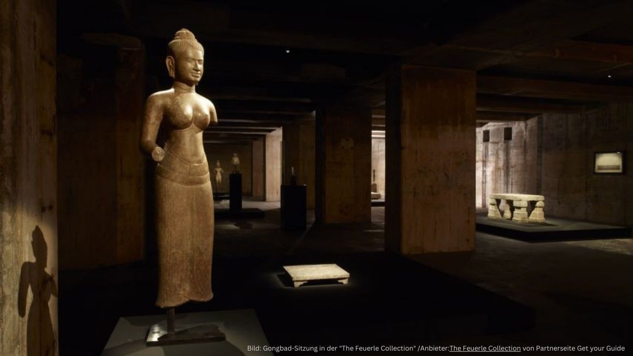 Gongbad-Sitzung in der "The Feuerle Collection"
